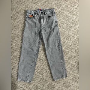 Empyre loose fit scramble grey jeans
